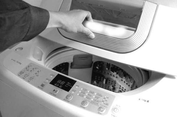 nước chảy vào máy giặt chậm