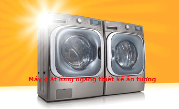ưu điểm của máy giặt lồng ngang