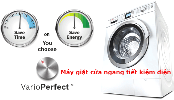 ưu điểm máy giặt cửa ngang