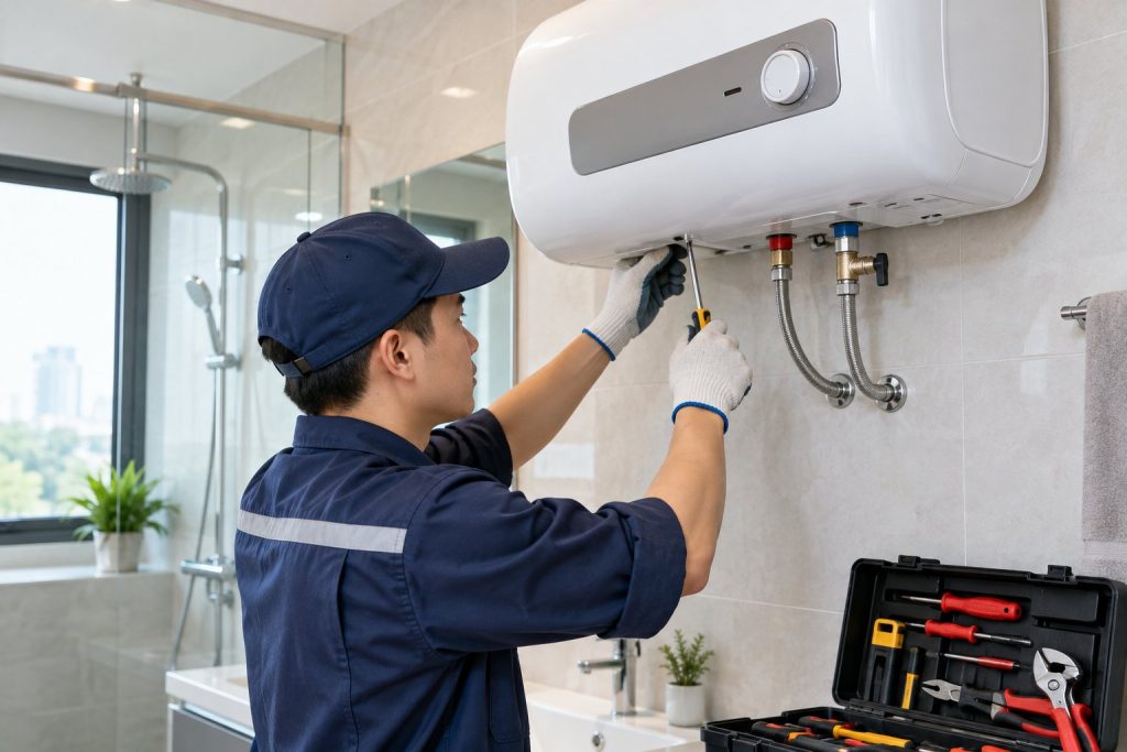 Sửa bình nóng lạnh tại nhà Hà Nội: Kiểm tra, đặt lịch