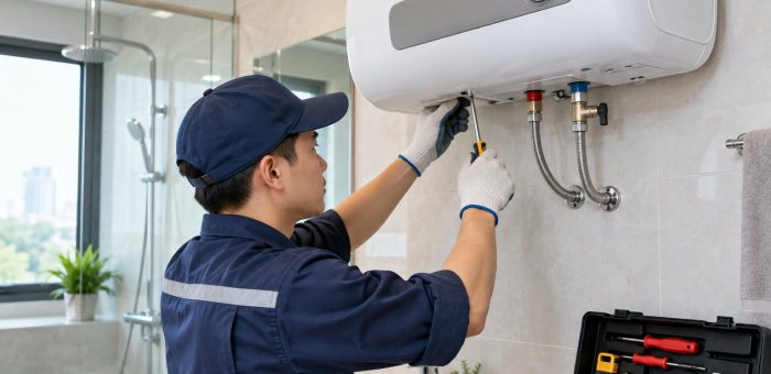 Sửa bình nóng lạnh tại nhà Hà Nội: Kiểm tra, đặt lịch