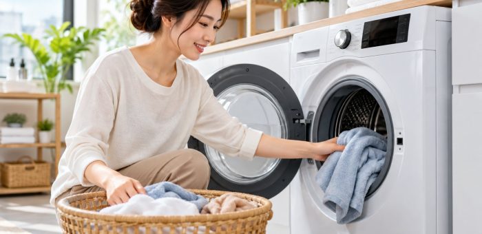 Cách sử dụng máy giặt cửa trước đúng và an toàn
