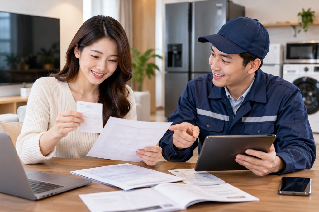 Bảo hành điện máy cần giấy tờ gì?