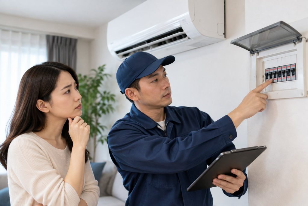 Điều hòa nhảy aptomat: Cách kiểm tra an toàn