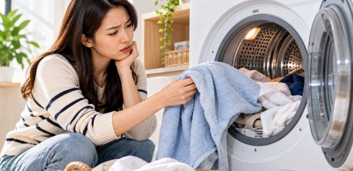 Máy sấy quần áo lâu khô: Nguyên nhân, cách xử lý