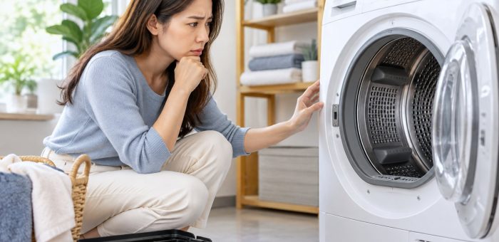 Máy sấy quần áo không quay: Cách kiểm tra an toàn