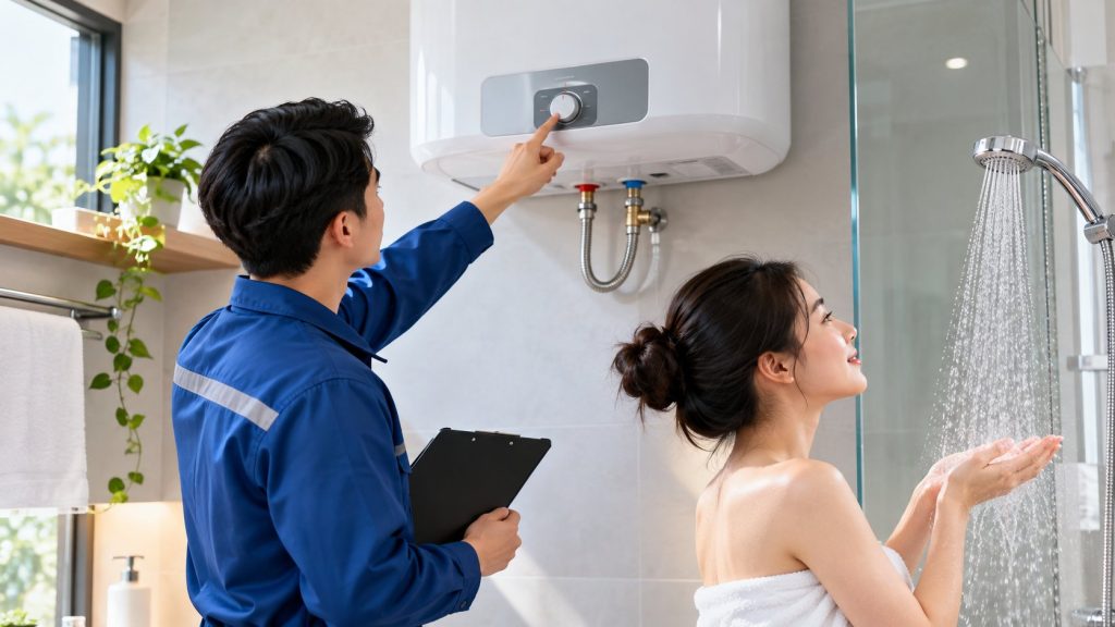 Nước nóng bình nóng lạnh nhanh hết: Cách kiểm tra