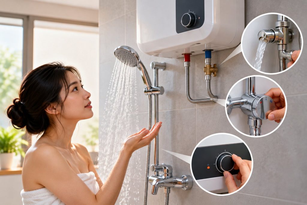 Nước bình nóng lạnh lúc nóng lúc lạnh: Cách kiểm tra