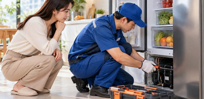 Sửa tủ lạnh tại nhà quận Hoàng Mai: đặt lịch đúng cách