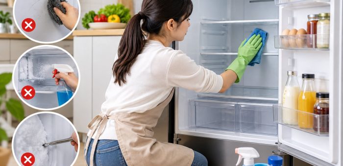 9 sai lầm khi vệ sinh tủ lạnh cần tránh