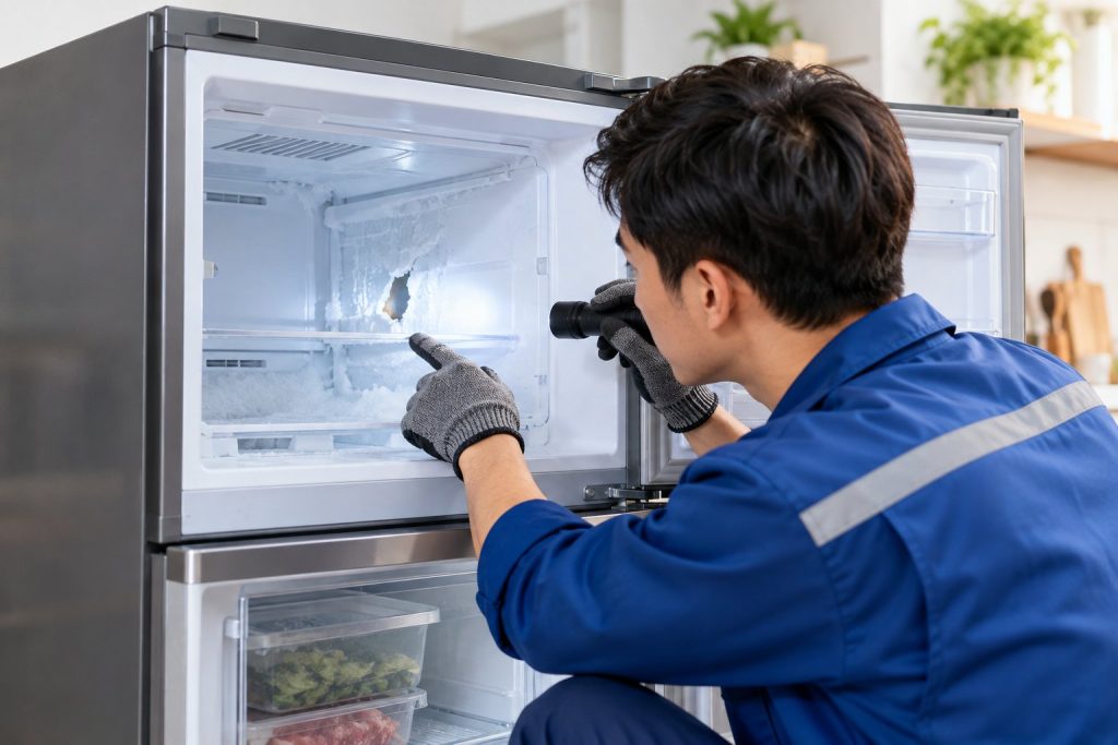 Tủ lạnh bị thủng ngăn đá: Cách xử lý an toàn