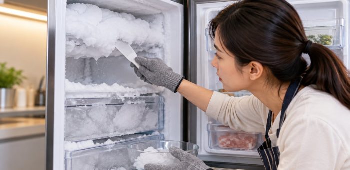 Tủ lạnh đóng tuyết dày: Nguyên nhân và cách xử lý