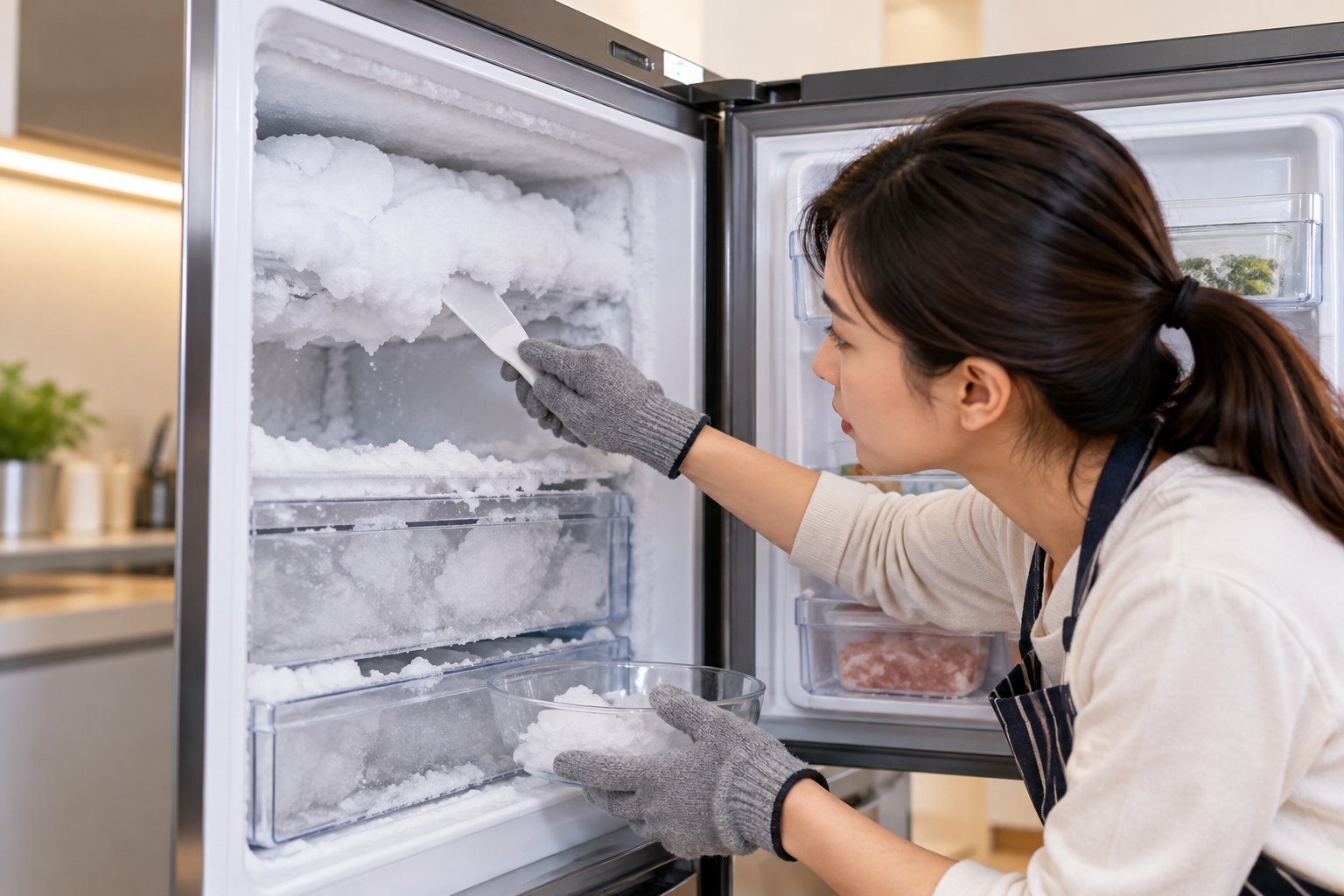 Tủ lạnh đóng tuyết dày: Nguyên nhân và cách xử lý