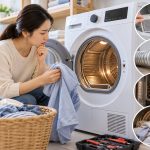 Máy sấy quần áo không nóng: 7 bước kiểm tra