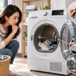 Máy sấy quần áo dừng giữa chừng: Cách xử lý