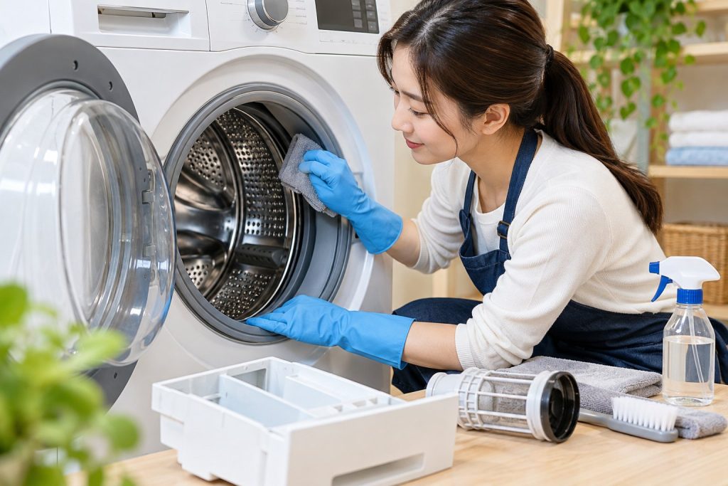 Cách vệ sinh máy giặt tại nhà an toàn, dễ làm