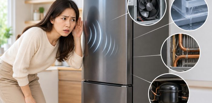 Tủ lạnh kêu to bất thường: Cách nhận biết sự cố