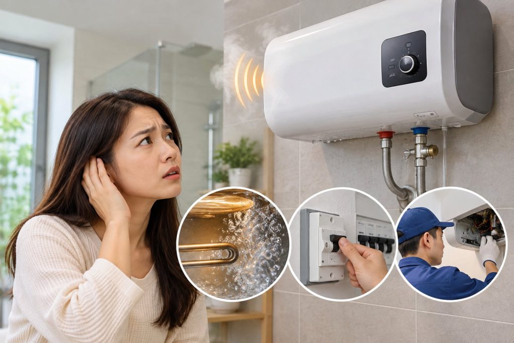 Bình nóng lạnh phát tiếng sôi: Khi nào nguy hiểm?