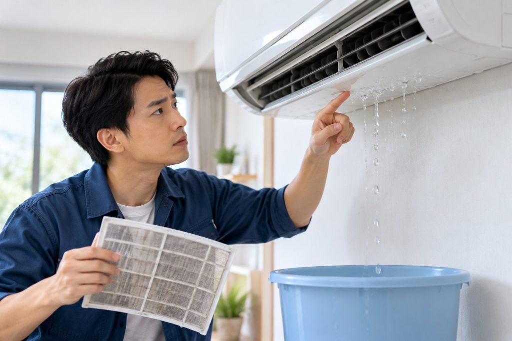 Điều hòa chảy nước trong nhà: Kiểm tra an toàn 4 Điều hòa chảy nước trong nhà: Kiểm tra an toàn