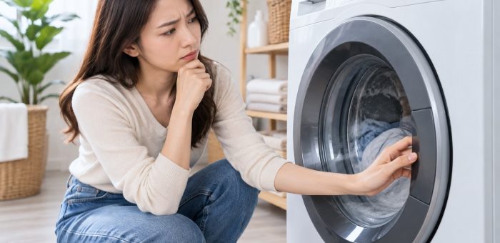 Máy giặt không mở được cửa: Cách xử lý an toàn