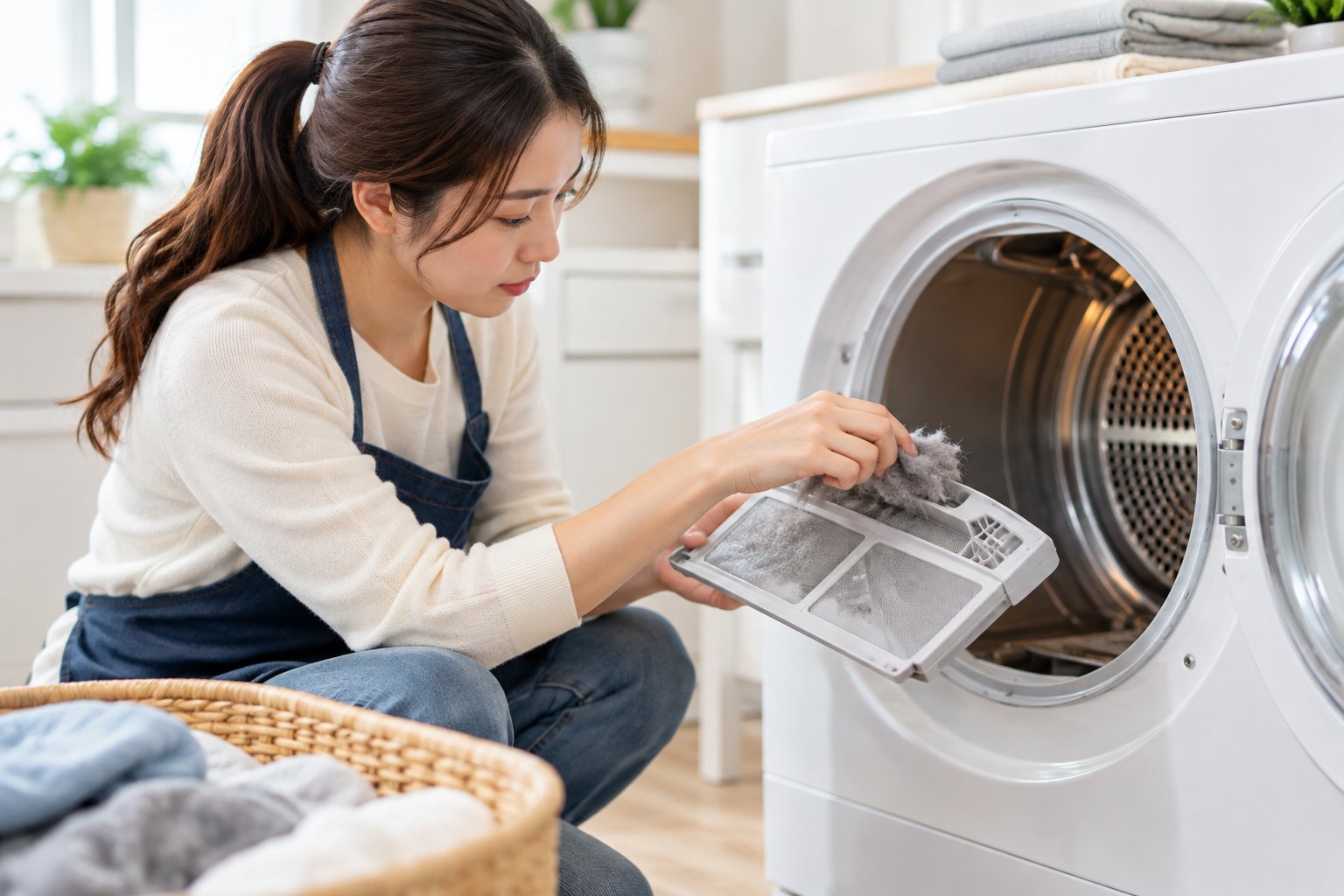 Máy sấy quần áo có mùi khét: Khi nào phải dừng? 4 Ảnh minh hoạ: Máy sấy quần áo có mùi khét: Khi nào phải dừng?