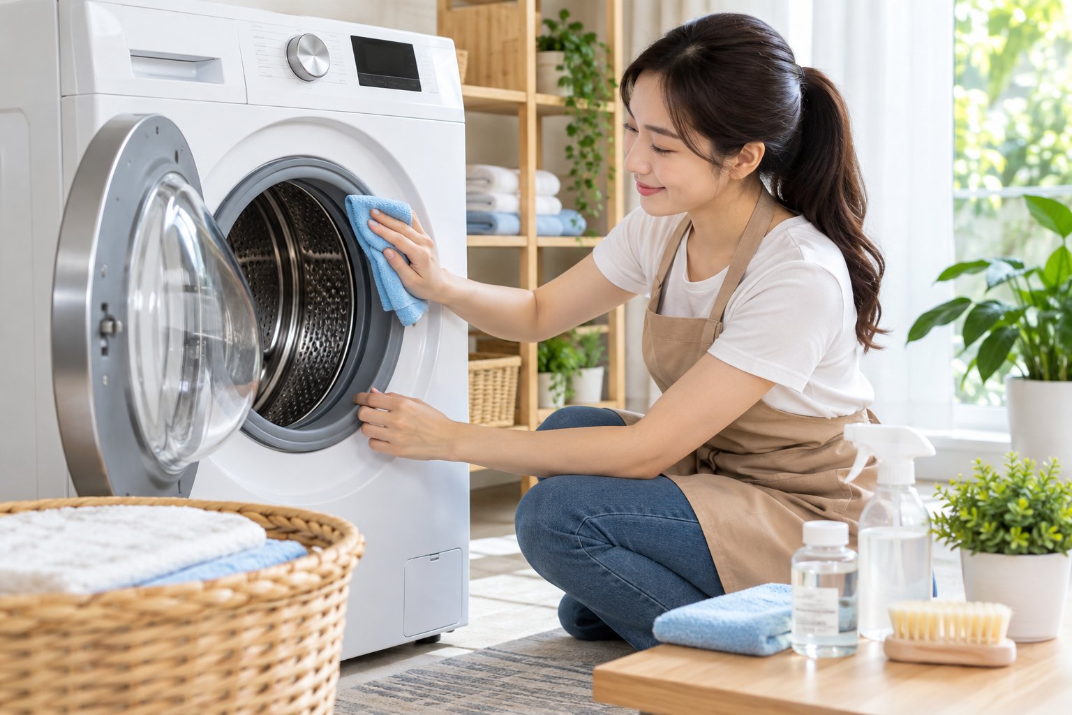 Cách vệ sinh máy giặt tại nhà an toàn, dễ làm 6 Ảnh minh hoạ: Cách vệ sinh máy giặt tại nhà an toàn, dễ làm