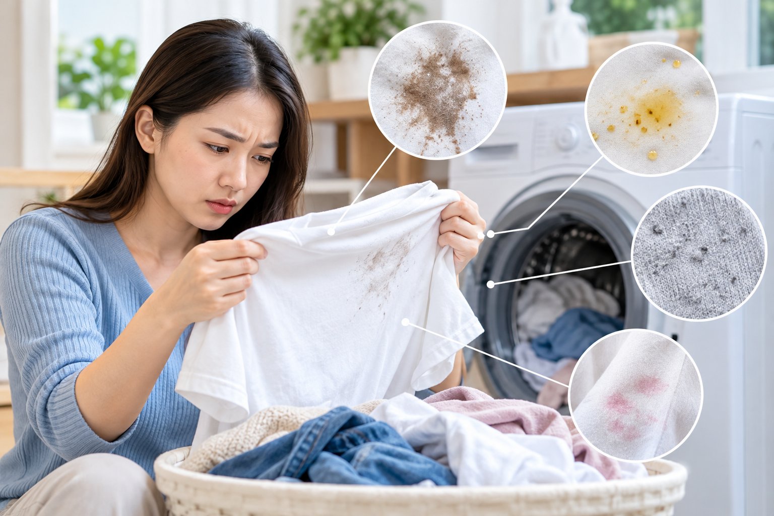Máy giặt giặt không sạch: 5 nhóm nguyên nhân 2 Ảnh minh hoạ: Máy giặt giặt không sạch: 5 nhóm nguyên nhân