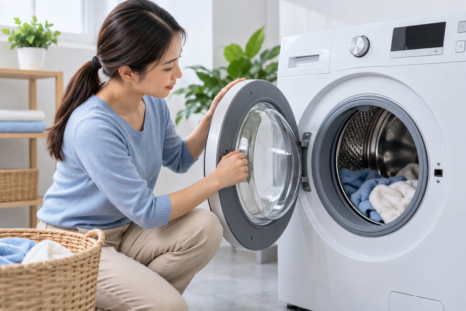 Máy giặt không mở được cửa: Cách xử lý an toàn 2 Ảnh minh hoạ: Máy giặt không mở được cửa: Cách xử lý an toàn