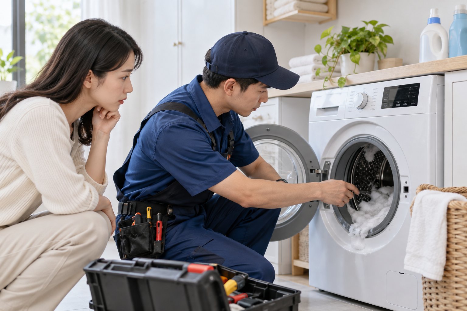 Máy giặt bị trào bọt: Nguyên nhân và cách xử lý 4 Ảnh minh hoạ: Máy giặt bị trào bọt: Nguyên nhân và cách xử lý