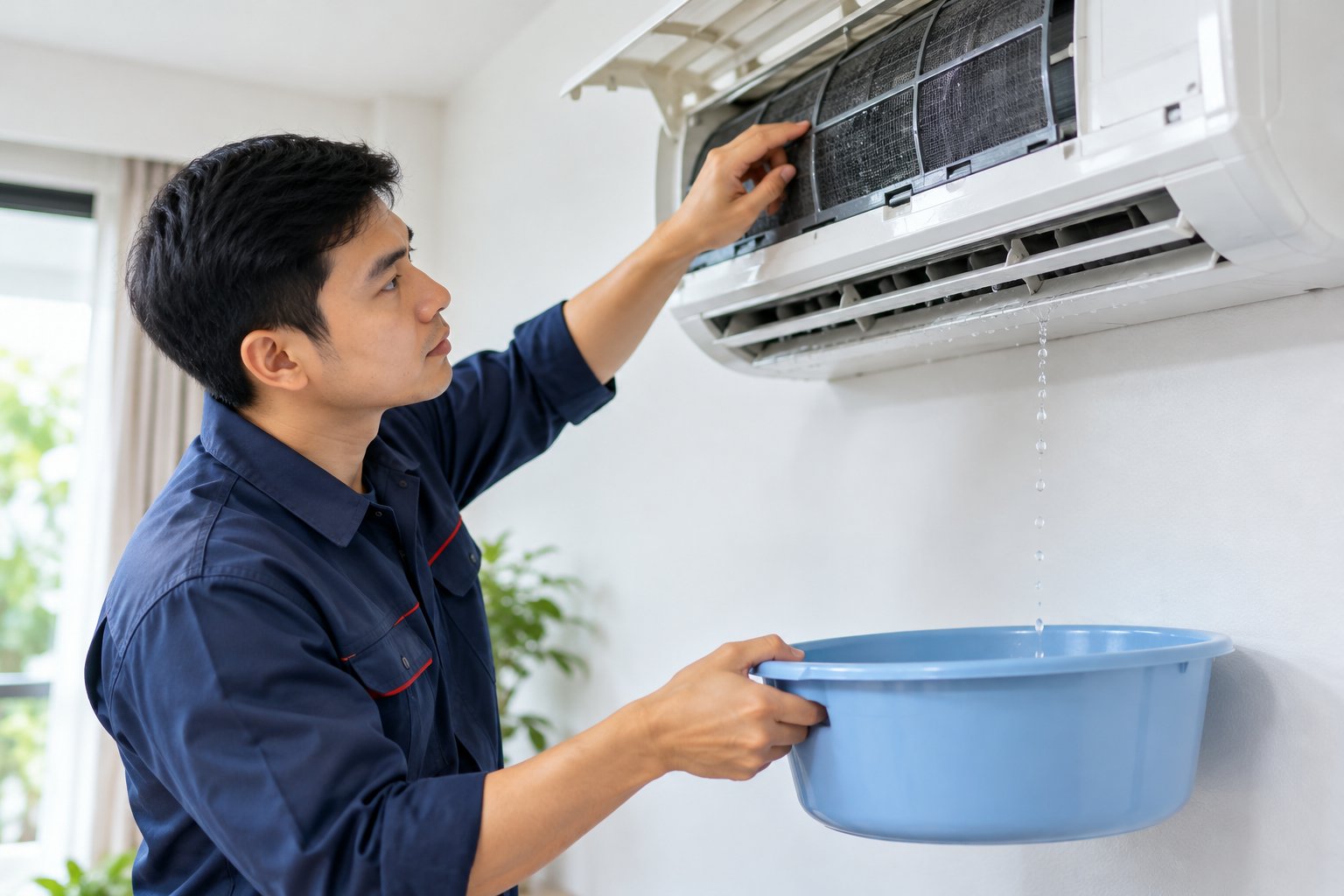 Điều hòa bị chảy nước: Nguyên nhân và cách xử lý 2 Ảnh minh hoạ: Điều hòa bị chảy nước: Nguyên nhân và cách xử lý