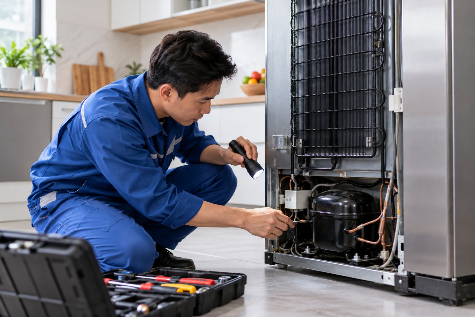 Tủ lạnh chạy liên tục không ngắt: Kiểm tra gì? 3 Ảnh minh hoạ: Tủ lạnh chạy liên tục không ngắt: Kiểm tra gì?