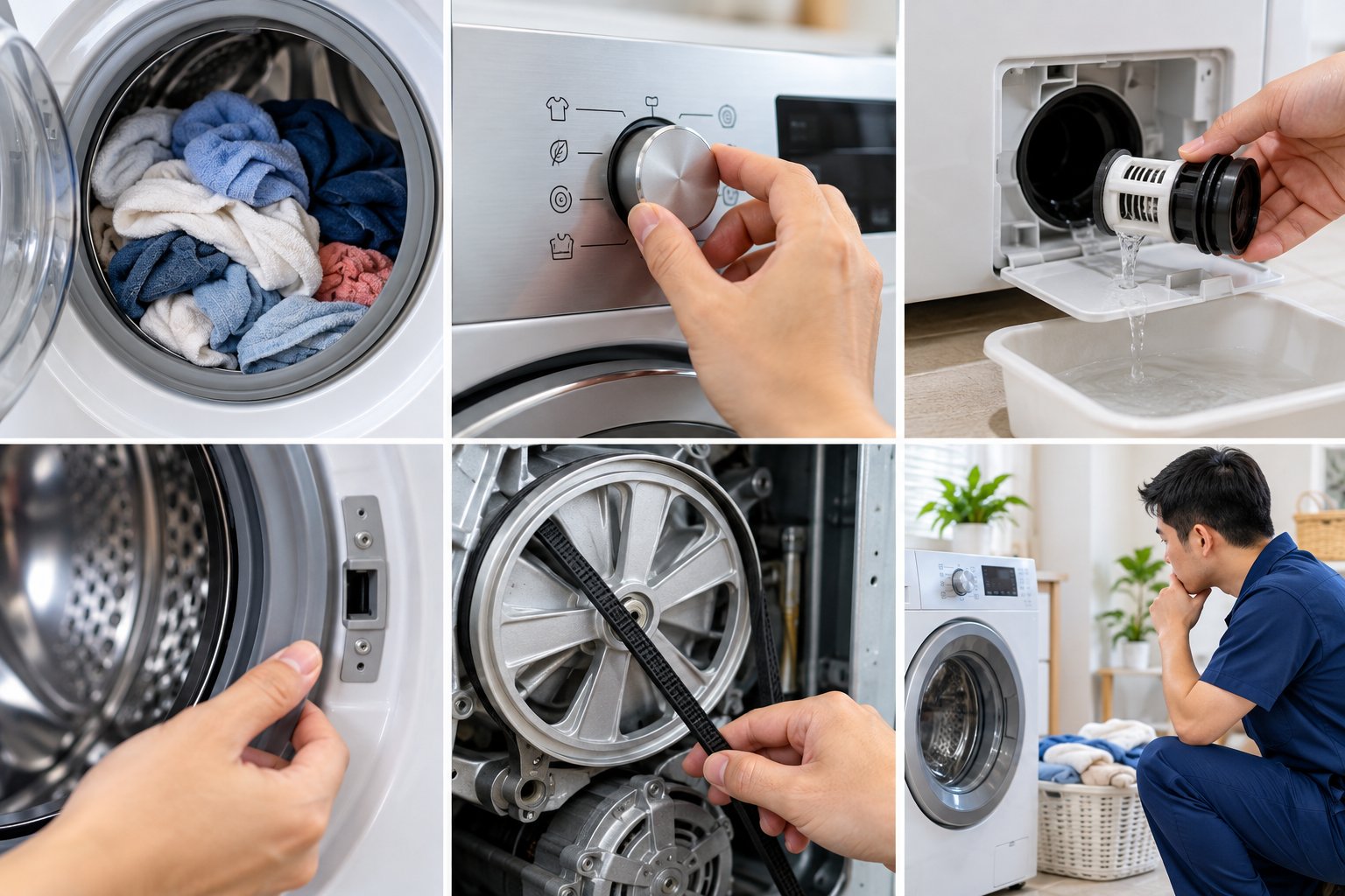 Máy giặt không vắt: Cách xác định nguyên nhân 3 Ảnh minh hoạ: Máy giặt không vắt: Cách xác định nguyên nhân