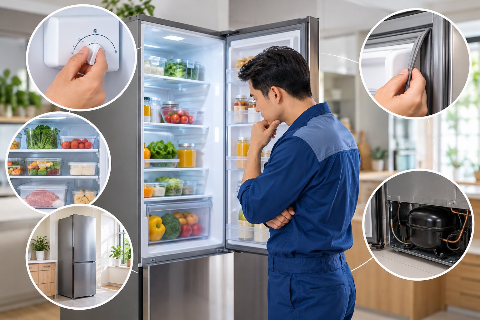 Tủ lạnh chạy liên tục không ngắt: Kiểm tra gì? 2 Ảnh minh hoạ: Tủ lạnh chạy liên tục không ngắt: Kiểm tra gì?