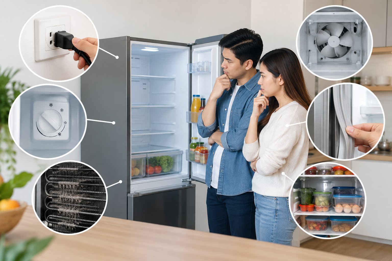 Tủ lạnh không làm lạnh: Nguyên nhân và cách xử lý 3 Ảnh minh hoạ: Tủ lạnh không làm lạnh: Nguyên nhân và cách xử lý