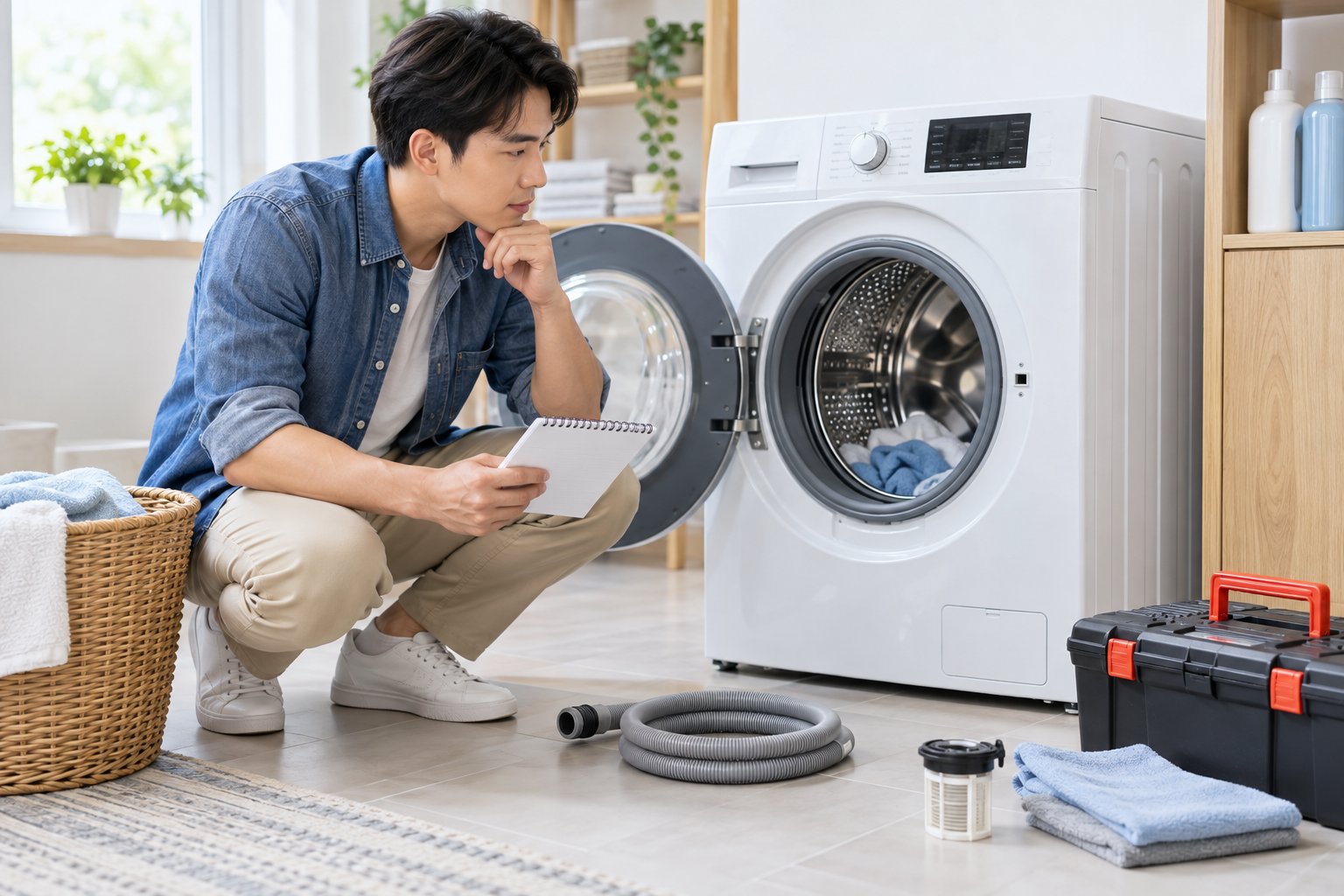 Máy giặt không xả nước: Kiểm tra và xử lý an toàn 2 Ảnh minh hoạ: Máy giặt không xả nước: Kiểm tra và xử lý an toàn