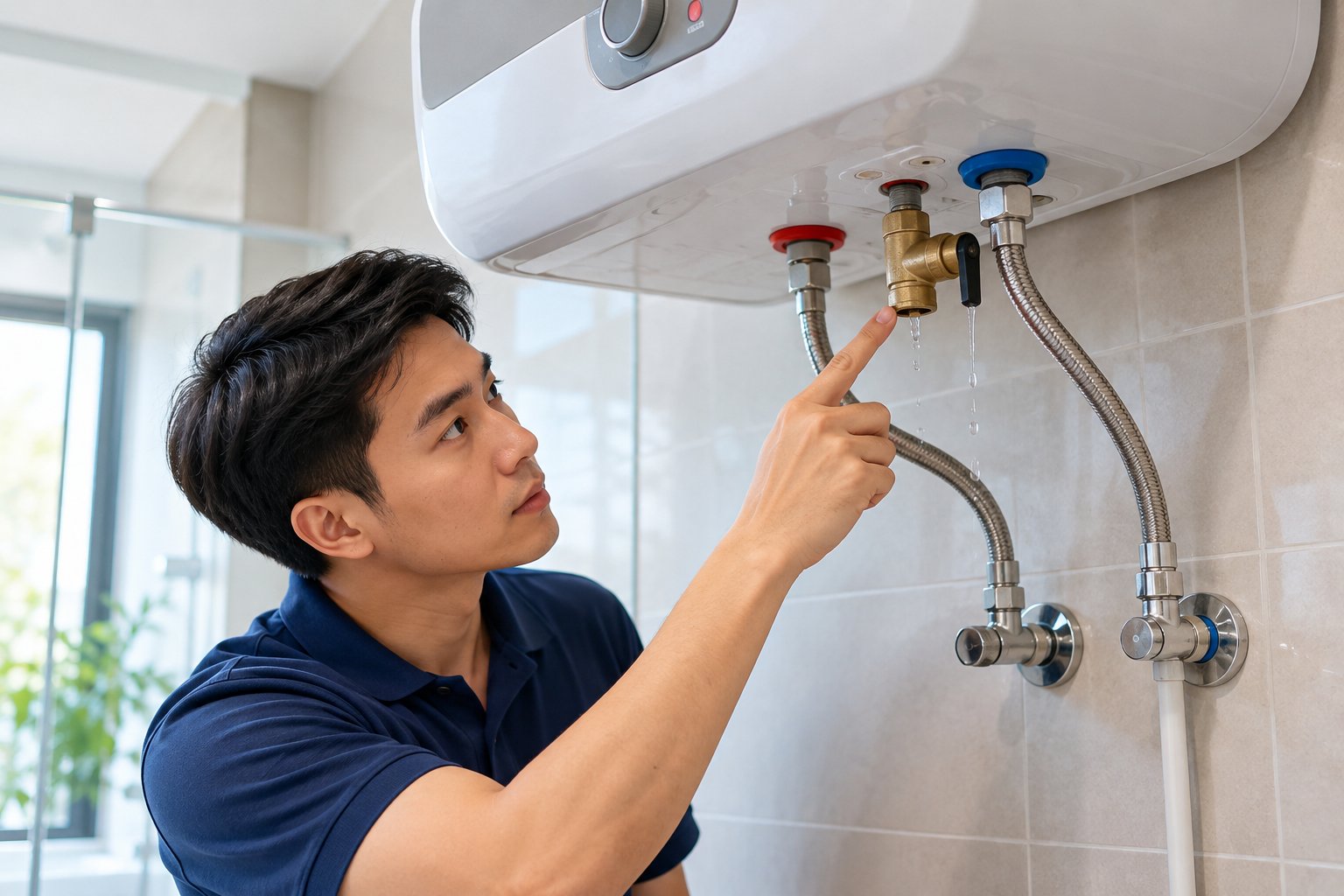 Bình nóng lạnh bị chảy nước: Cách kiểm tra an toàn 2 Ảnh minh hoạ: Bình nóng lạnh bị chảy nước: Cách kiểm tra an toàn
