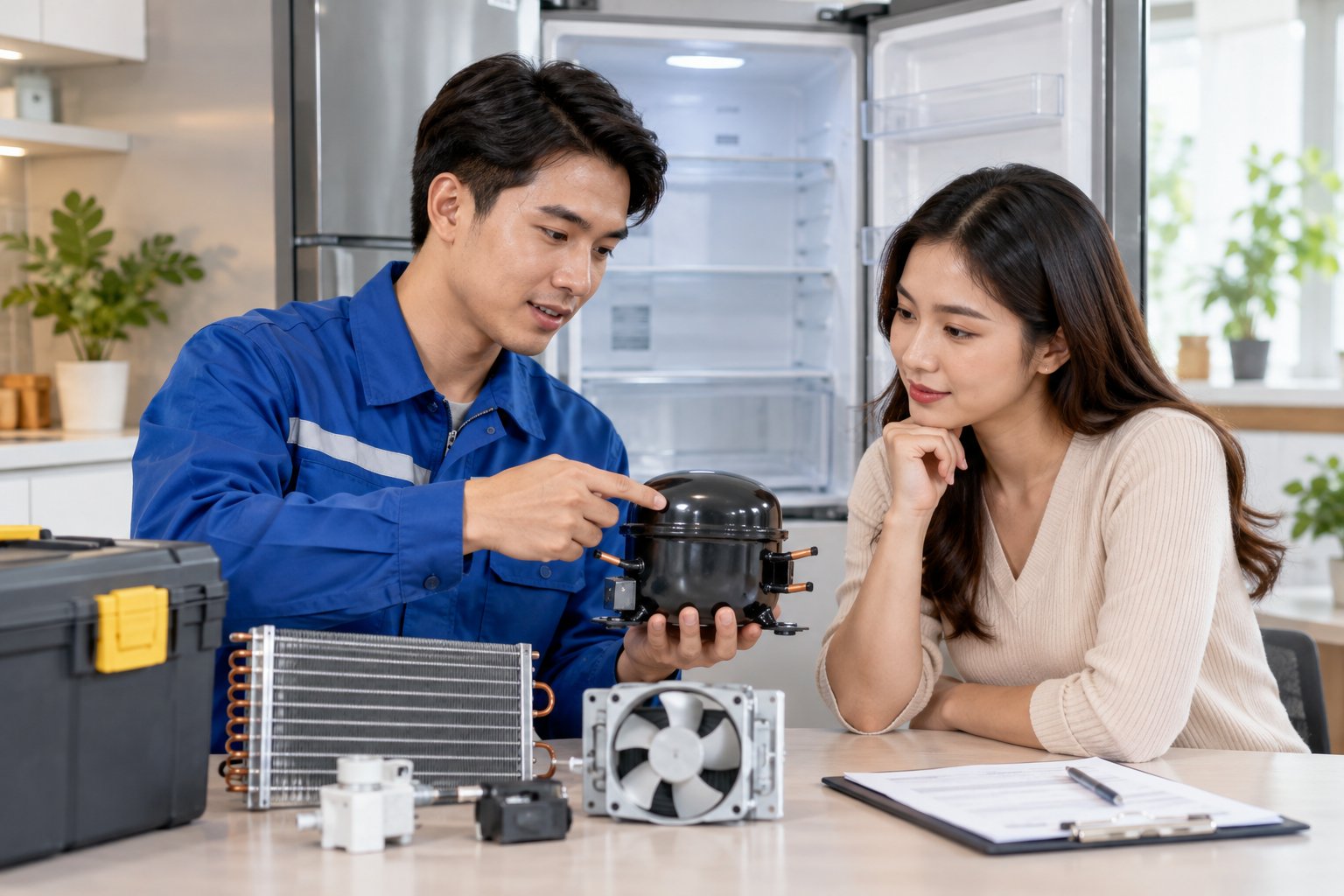 Sửa tủ lạnh tại Long Biên: Kiểm tra và xử lý lỗi 4 Ảnh minh hoạ: Sửa tủ lạnh tại Long Biên: Kiểm tra và xử lý lỗi