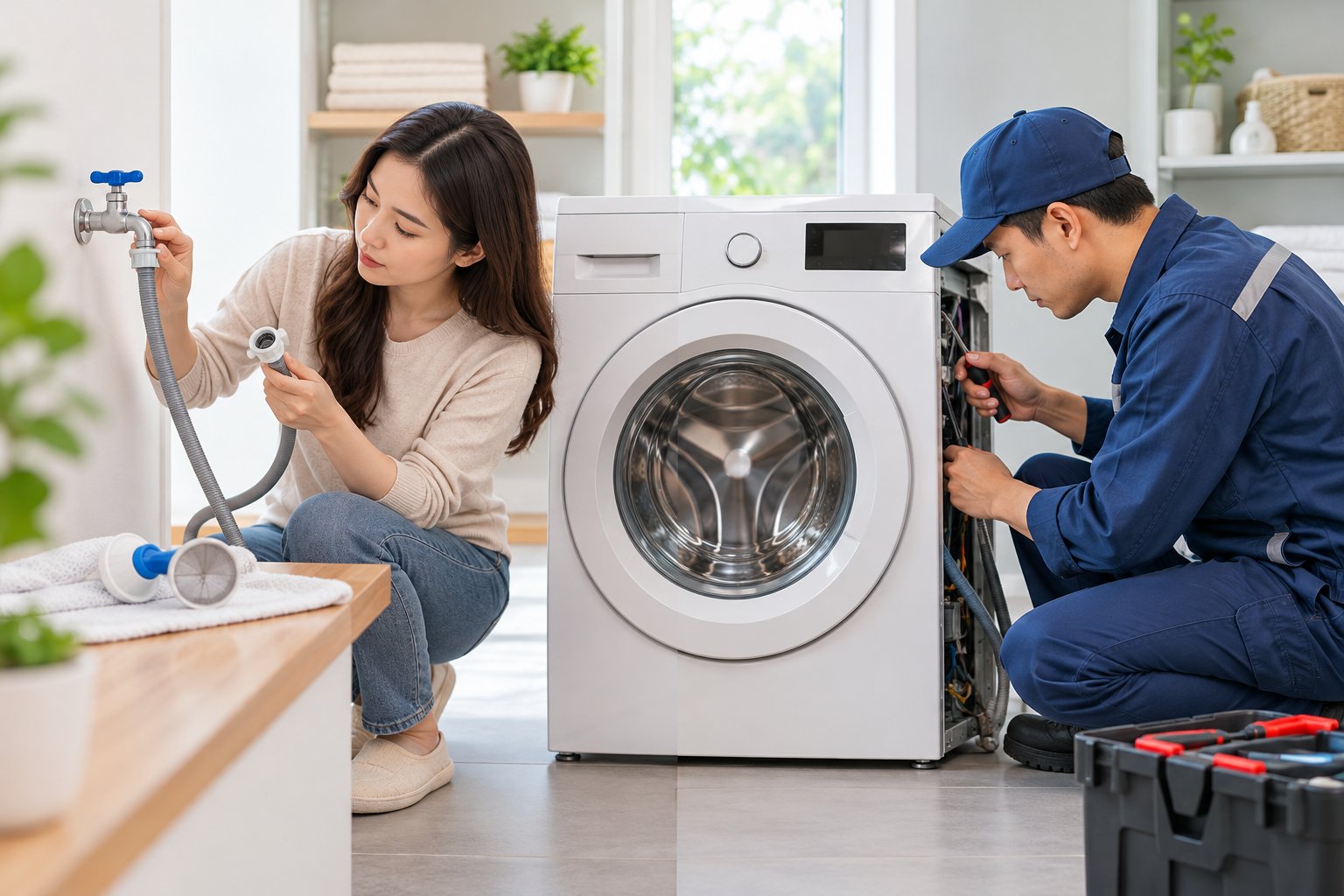 Máy giặt không cấp nước: 6 bước kiểm tra an toàn 3 Ảnh minh hoạ: Máy giặt không cấp nước: 6 bước kiểm tra an toàn