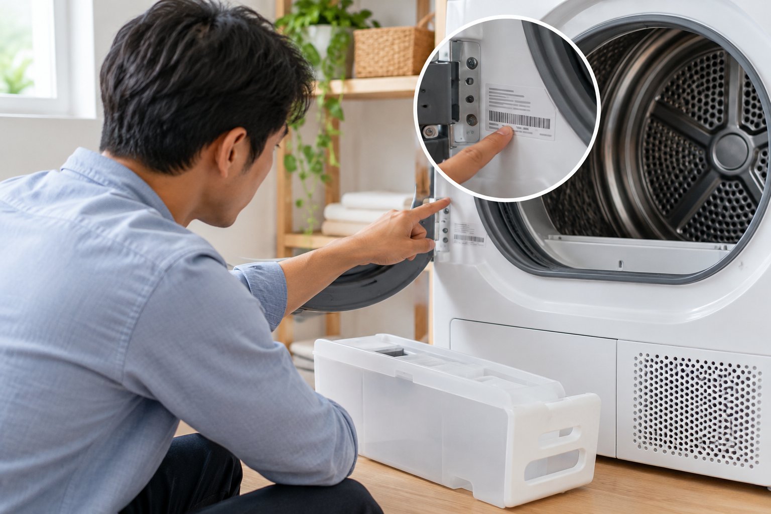Máy sấy báo đầy bình nước dù đã đổ: Cách xử lý 2 Ảnh minh hoạ: Máy sấy báo đầy bình nước dù đã đổ: Cách xử lý
