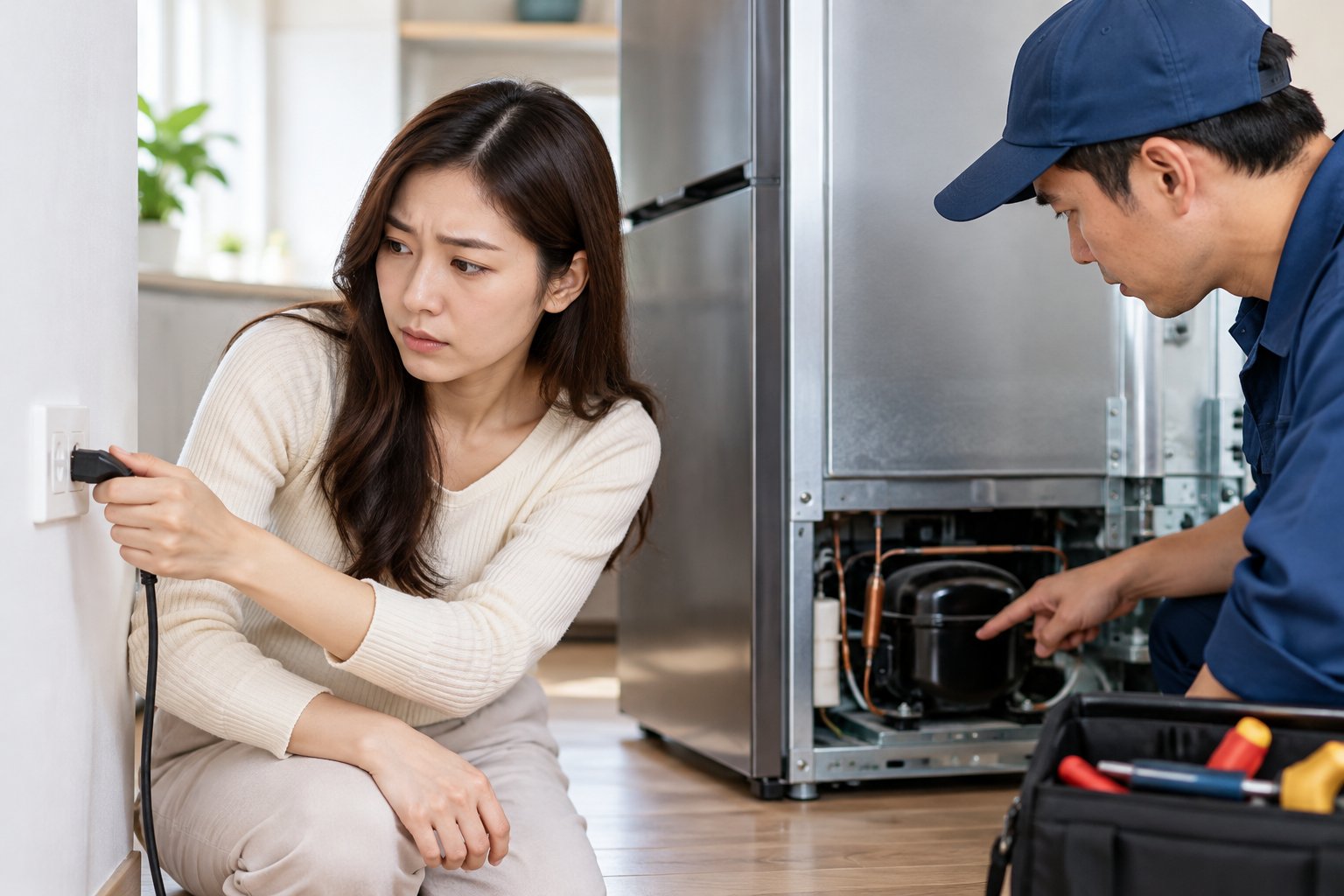 Tủ lạnh kêu to bất thường: Cách nhận biết sự cố 3 Ảnh minh hoạ: Tủ lạnh kêu to bất thường: Cách nhận biết sự cố