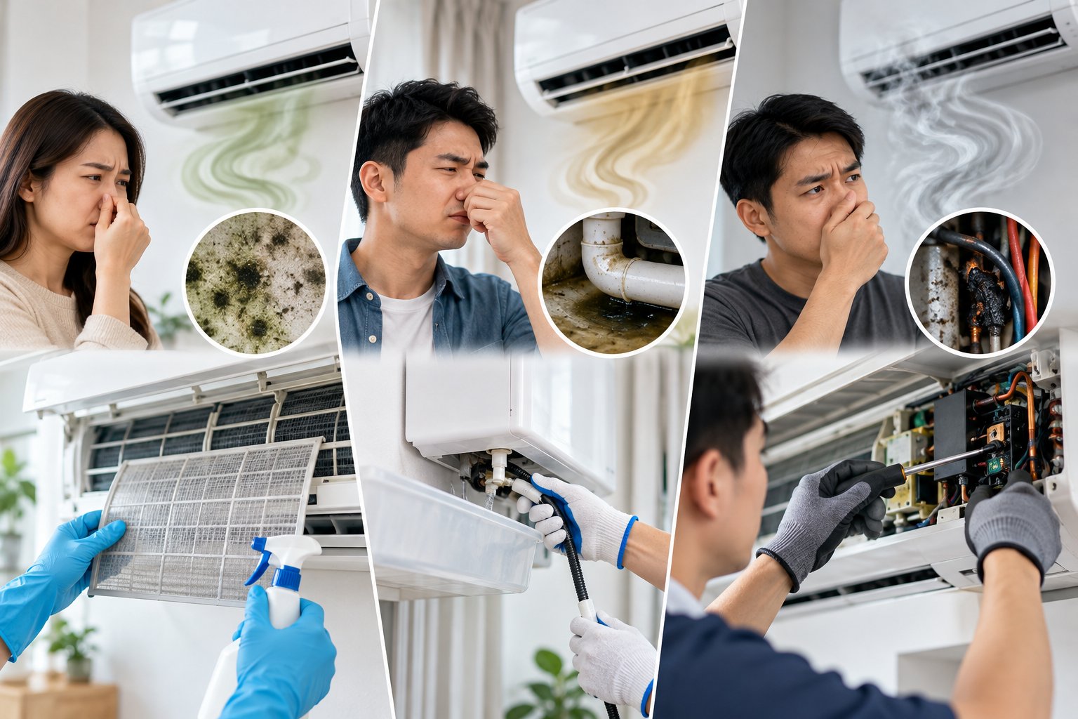 Điều hòa có mùi hôi khi bật: Nhận biết và xử lý 3 Ảnh minh hoạ: Điều hòa có mùi hôi khi bật: Nhận biết và xử lý