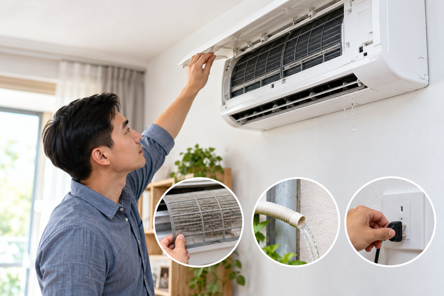 Điều hòa bị chảy nước: Nguyên nhân và cách xử lý 3 Ảnh minh hoạ: Điều hòa bị chảy nước: Nguyên nhân và cách xử lý